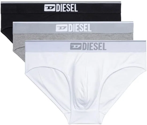 Боксеры хлопковые стрейч Diesel белые