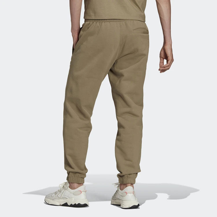 Спортивные брюки Men's adidas originals Logo Solid Color Bundle Feet Sports Pants/Trousers/Joggers Brown H62547 — фото 3