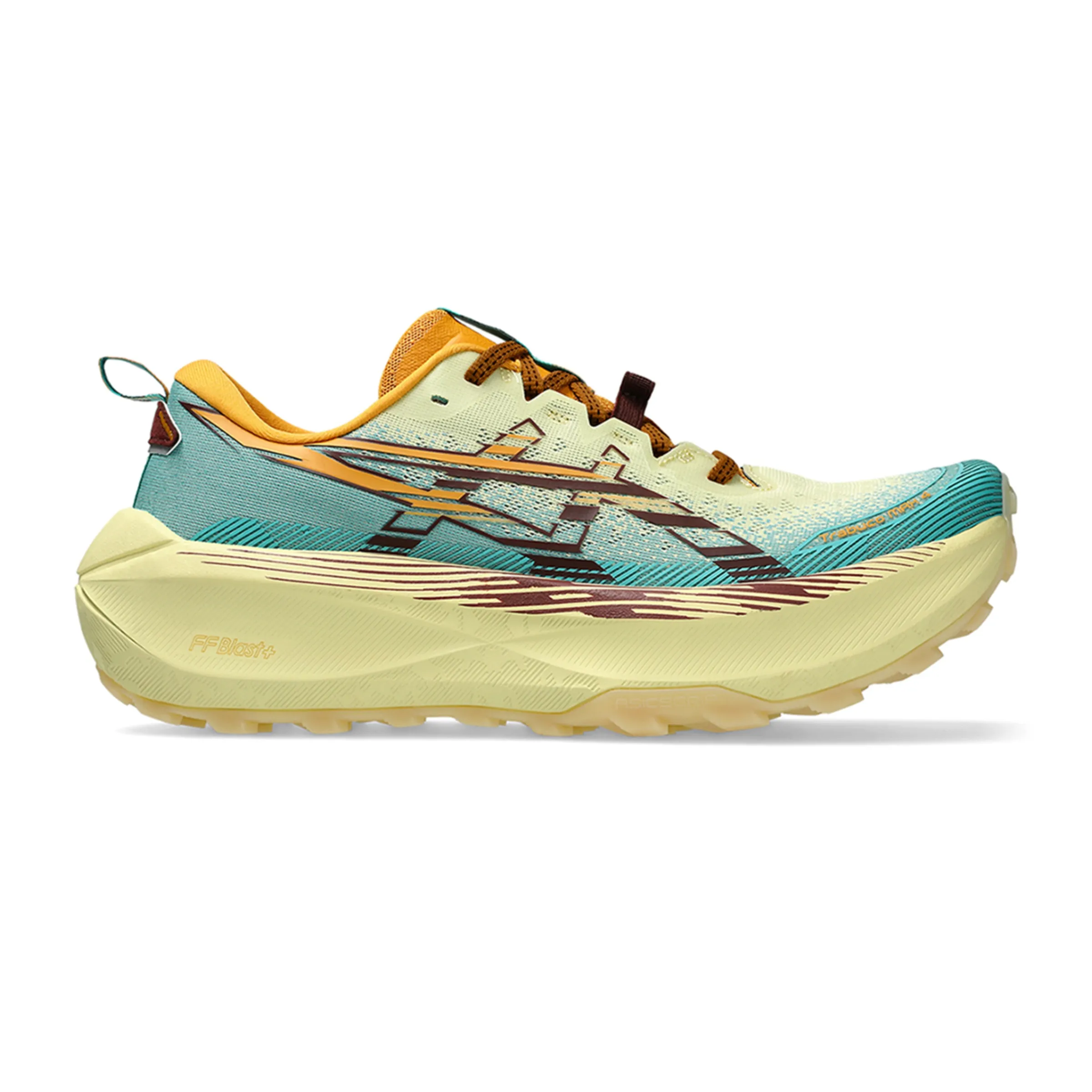 

Мужские трейловые кроссовки Trabuco Max 2 Asics, желтый/красный