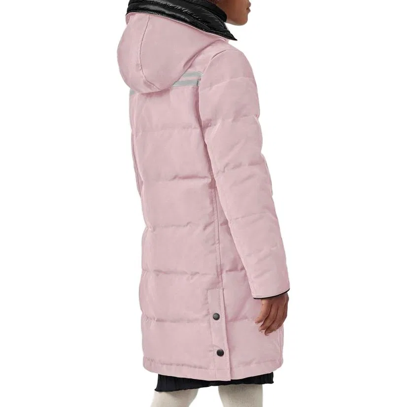 Утепленная куртка Pink Kids' Canada Goose — фото 4