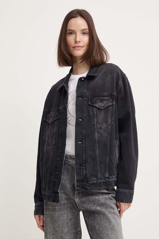 

Джинсовая куртка BOYFRIEND JACKET Pepe Jeans, черный