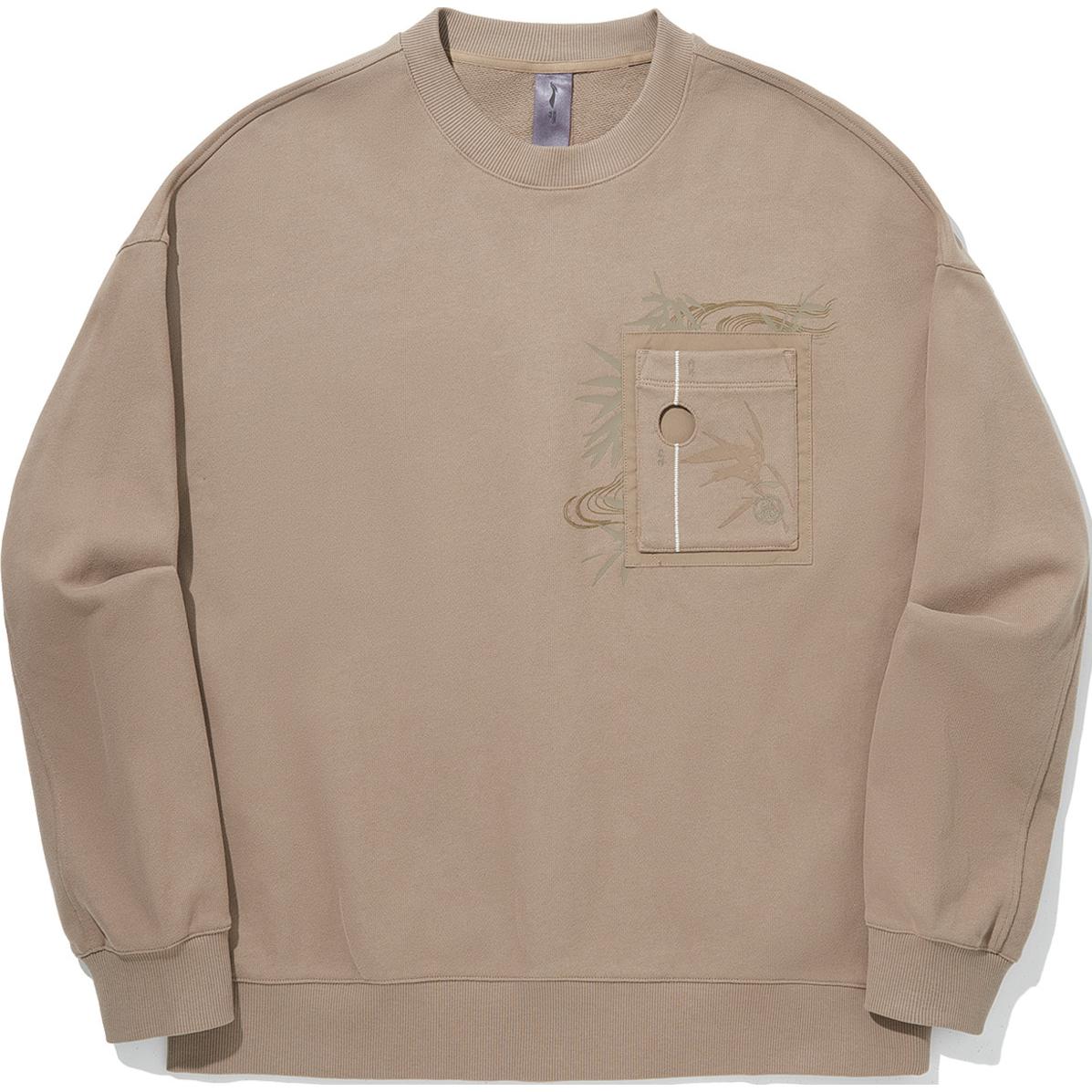 

LiNing Толстовка мужская Reindeer Brown, Коричневый, LiNing Толстовка мужская Reindeer Brown