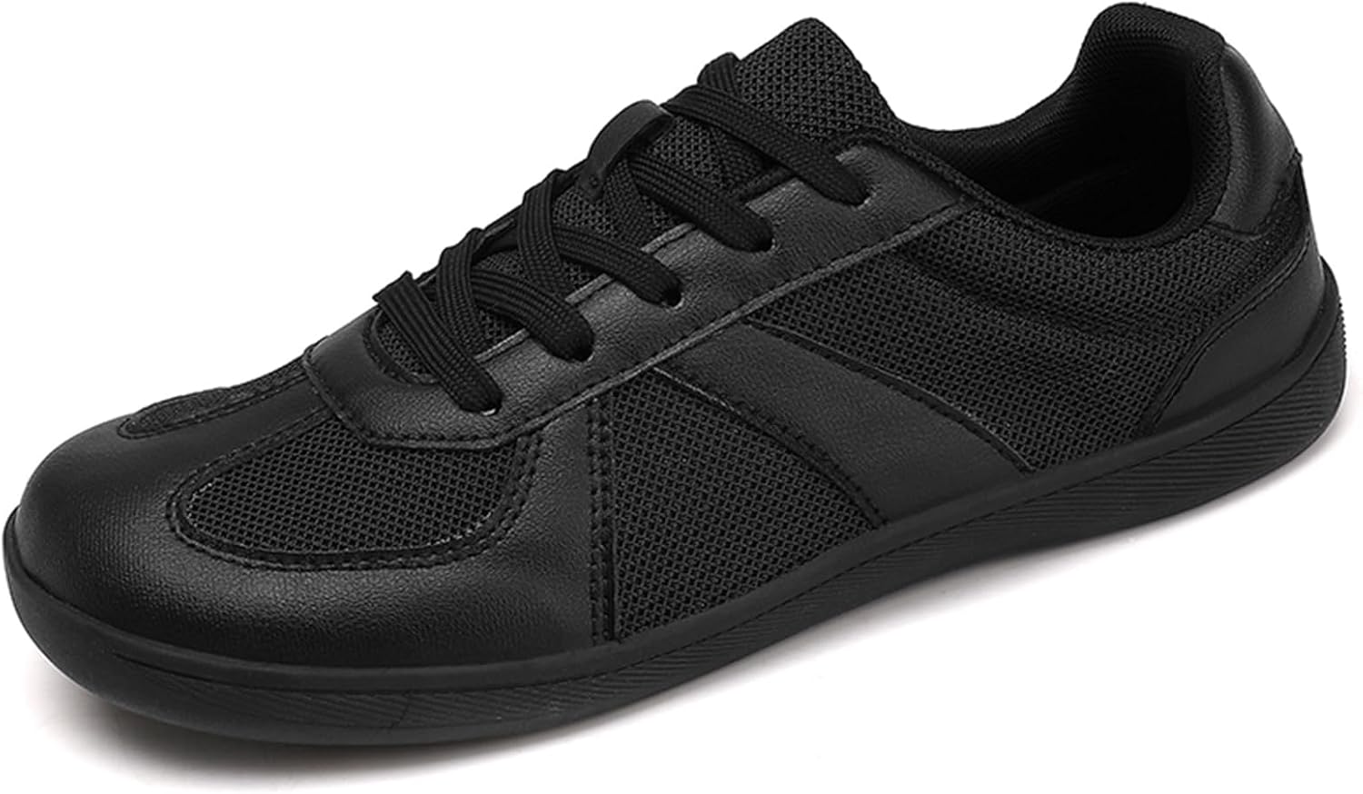 

Мужские минималистичные кроссовки RUMPRA с широким носком, босоножки с нулевым перепадом для походов, тренировок в зале и повседневной носки, черный