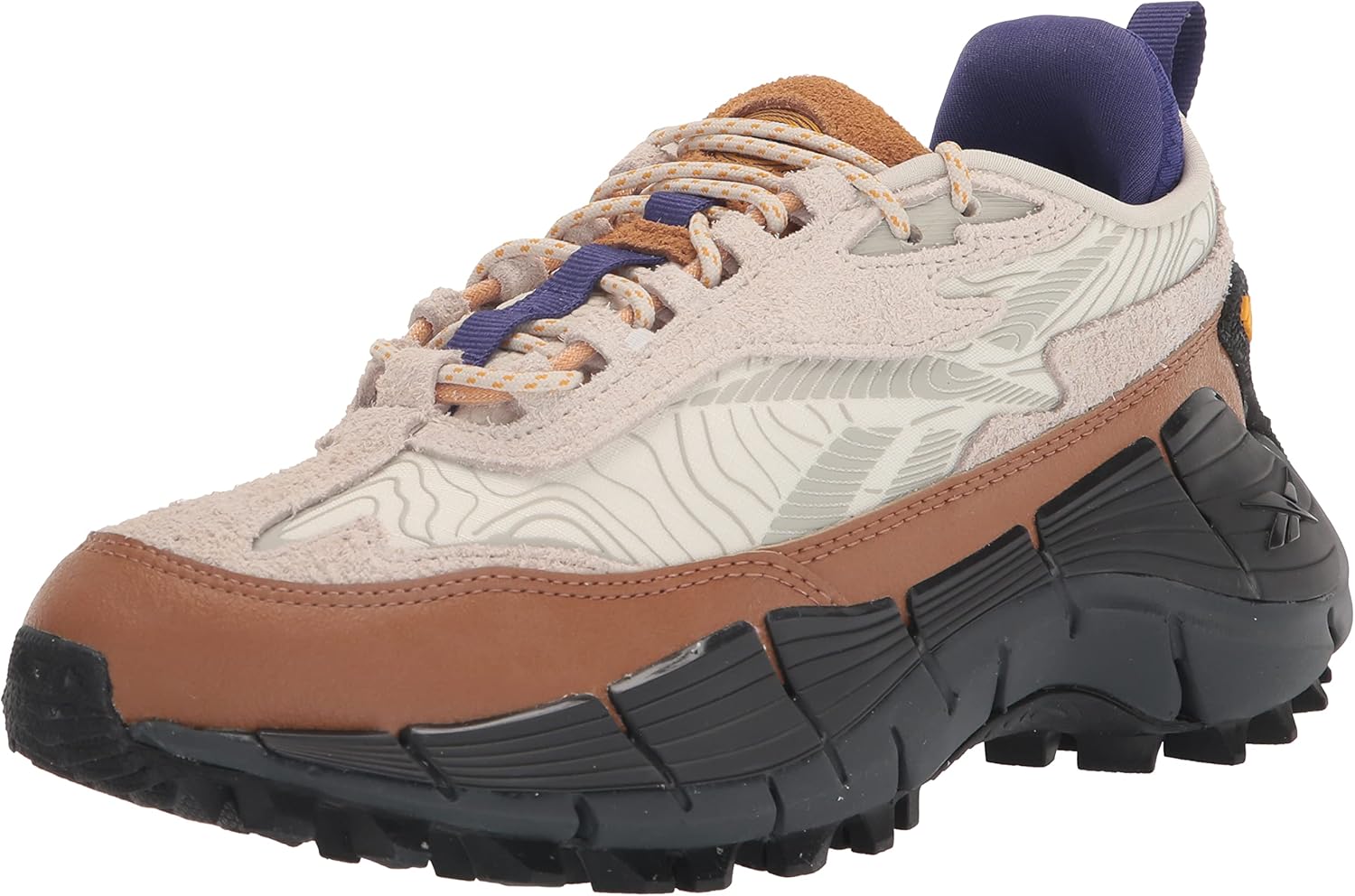 

Кроссовки Reebok Unisex-Adult Zig Kinetica 2.5, коричневый