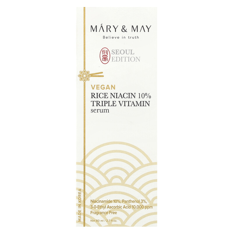Сыворотка Mary May — & , Seoul Edition, из трех витаминов с % рисом и ниацином, 80 мл — фото 2