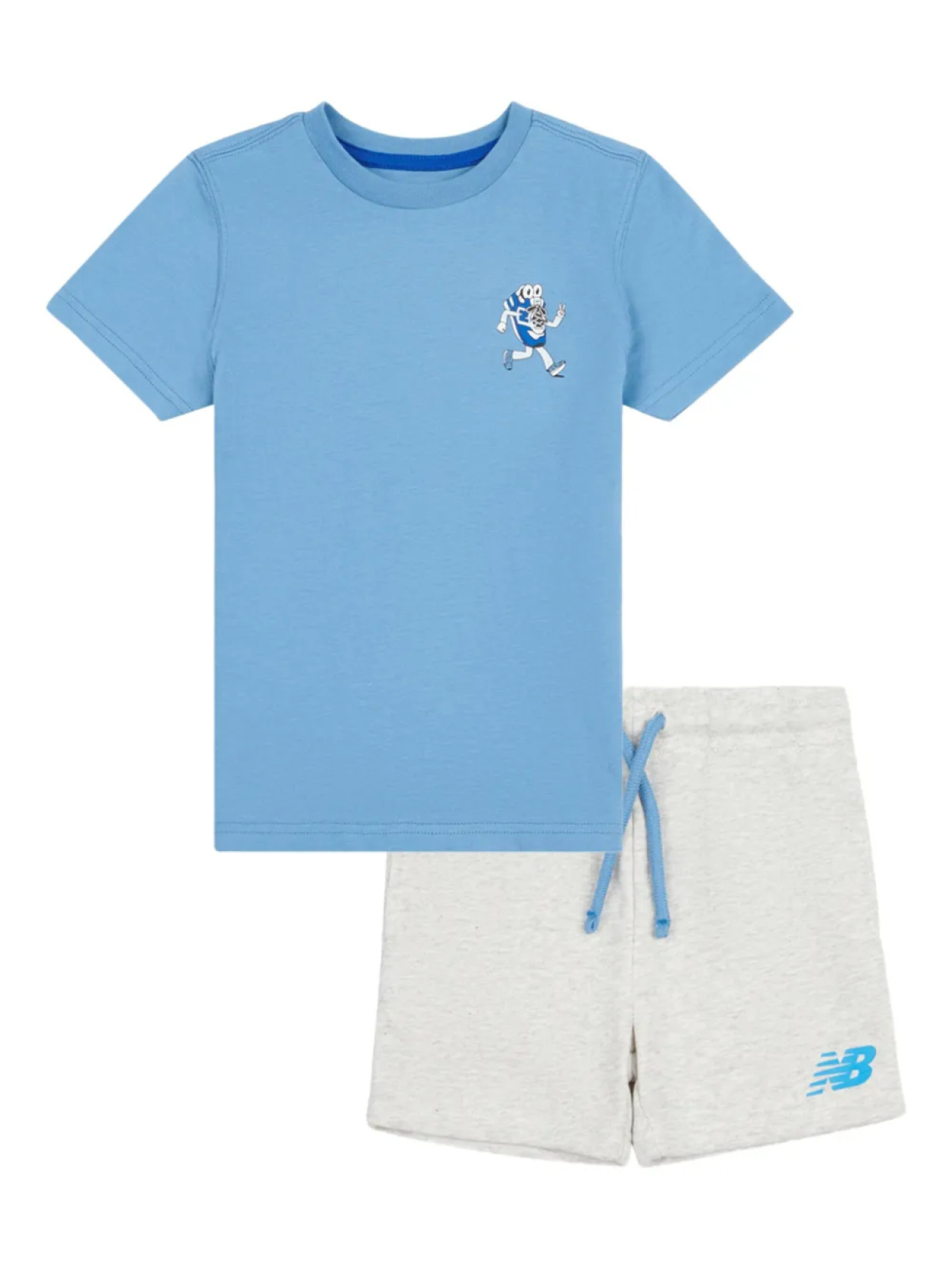 

Футболка с логотипом New Balance Kids, синий