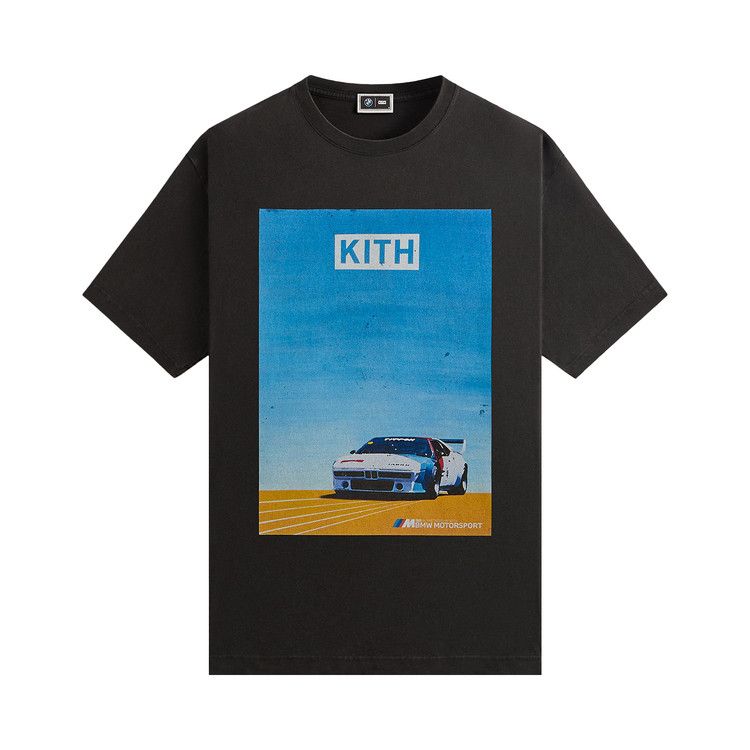 

Футболка Kith x BMW Retro Vintage Tee, Black
