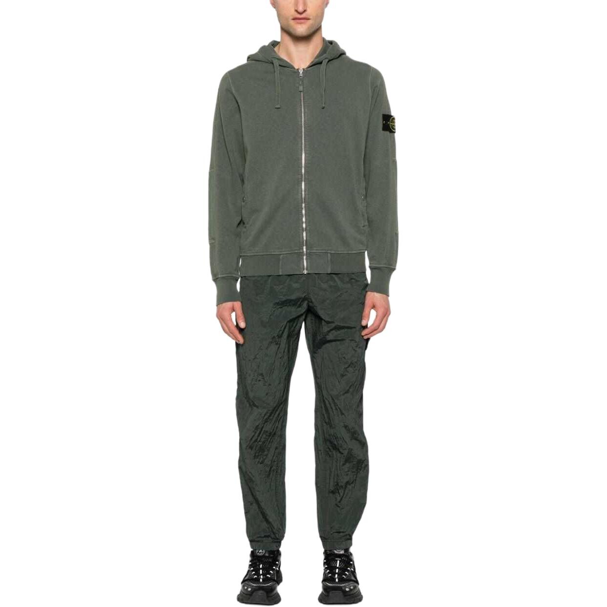 Куртка мужская зеленая Stone Island, зеленый — фото 2