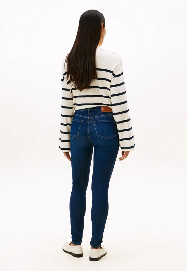 Джинсы como узкий крой Tommy Hilfiger, Dark Blue — фото 4