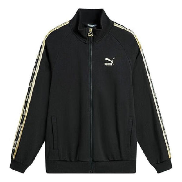 

Куртка classics track jacket 'black gold' Puma, черный