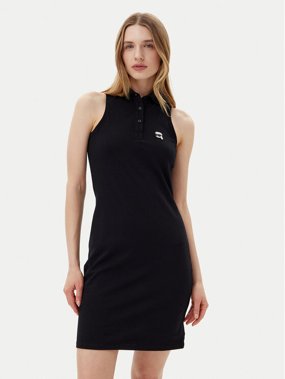 

Платье облегающего кроя для повседневной носки A2W13041 Karl Lagerfeld, черный