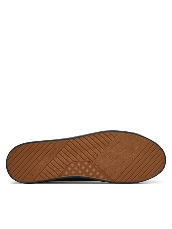 Кроссовки Th Hi Vulc Core Low Lth Ii Ess FM0FM05511 Tommy Hilfiger, черный — фото 4