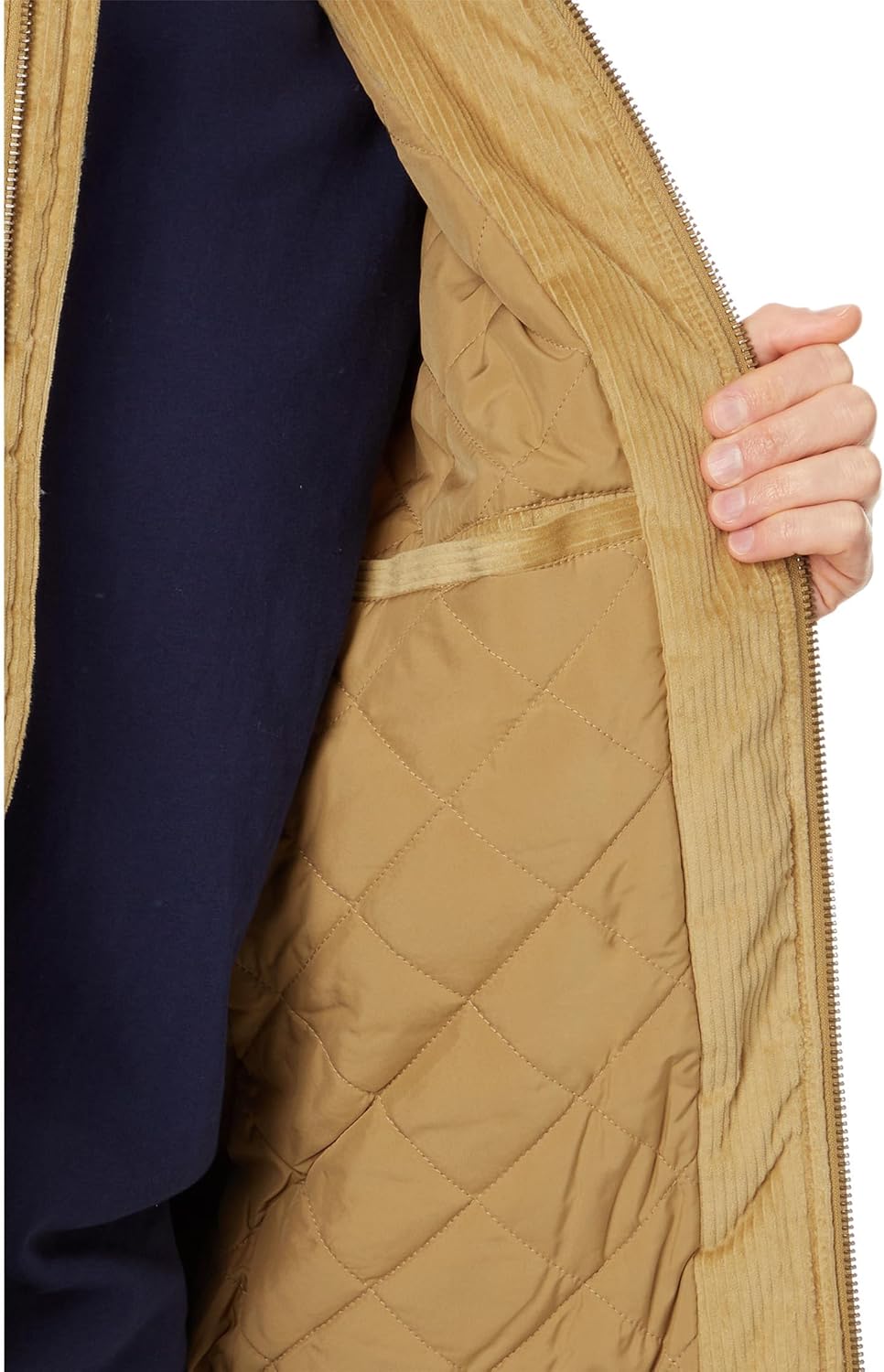 Levi's mens Мужская вельветовая куртка-бомбер Levi's, Sand — фото 3