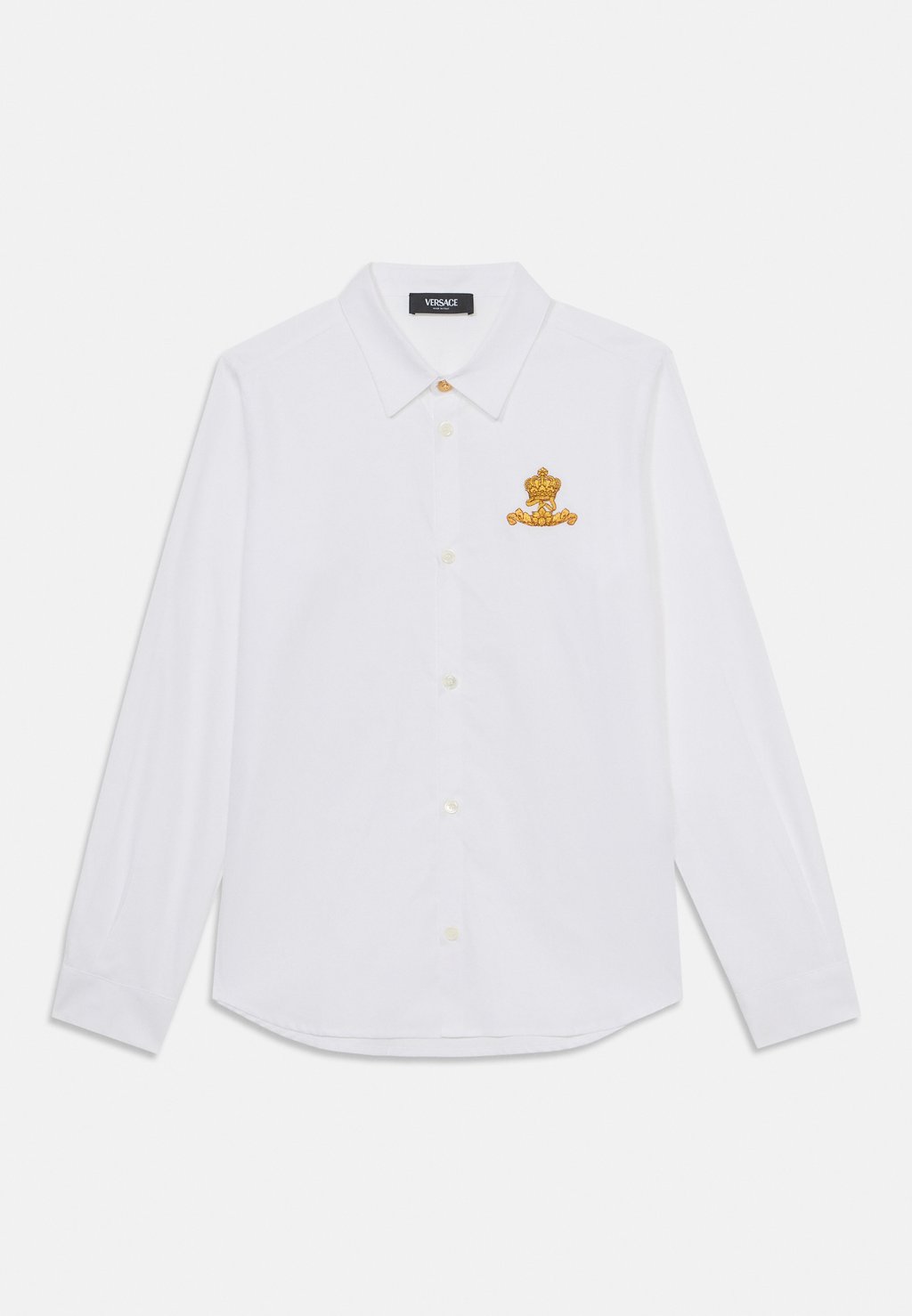 

Рубашка OXFORD BAROCCO CROWN UNISEX Versace, белый