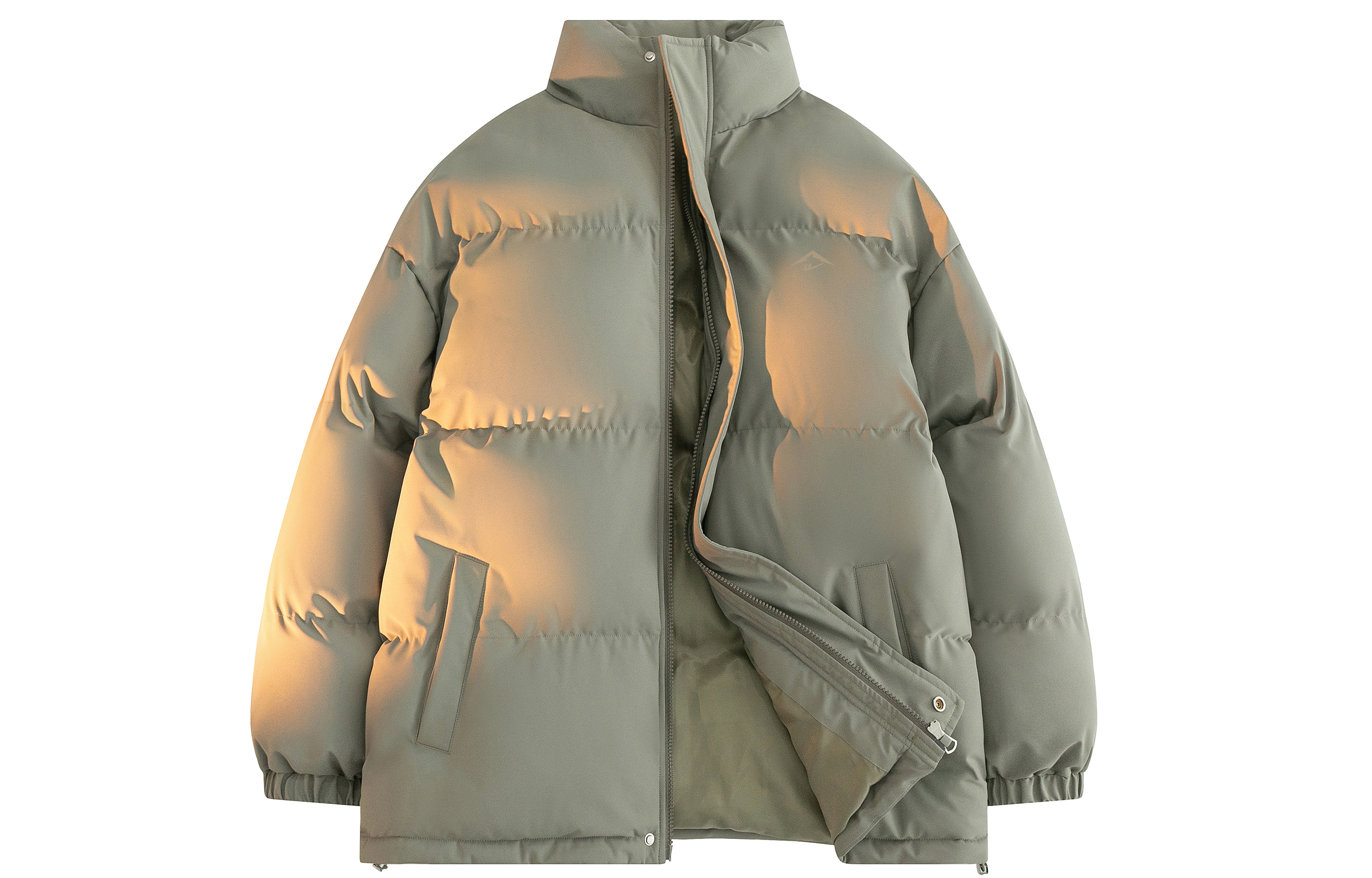 

WARRIOR Пуховик Unisex, Gray Green[Windproof Access Control Upgraded]