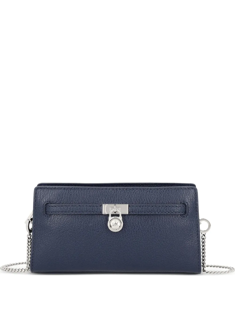 

Супермалая (или очень маленькая) плечевая сумка hamilton moderne Michael Michael Kors, синий