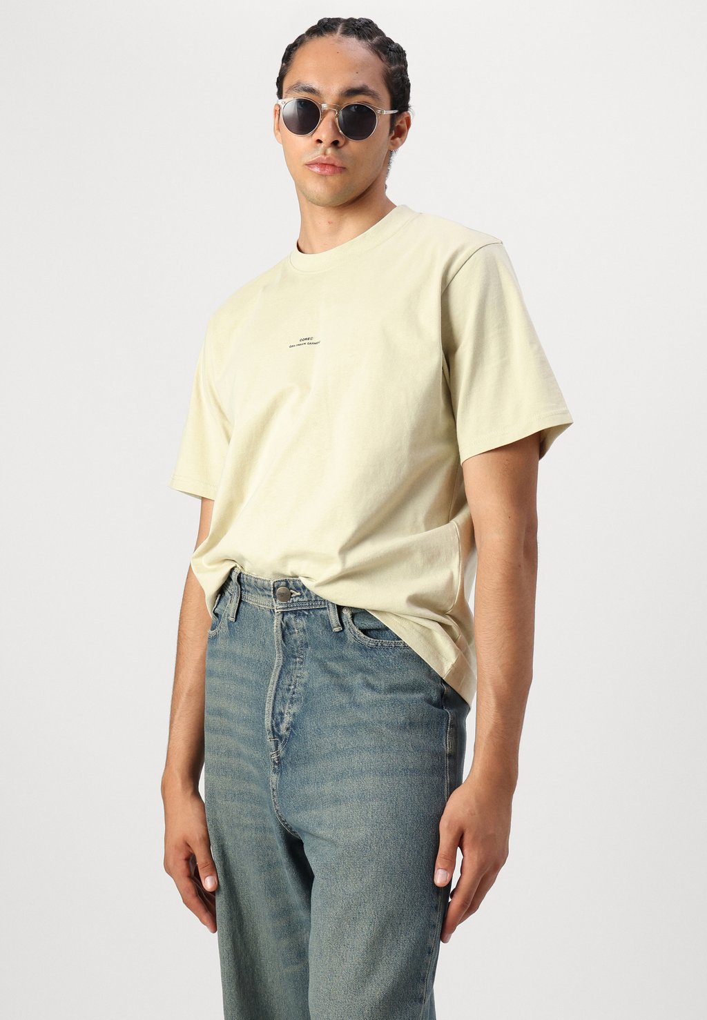 

Футболка с принтом JCOTERRAIN TEE CREW NECK Jack & Jones, бежевый