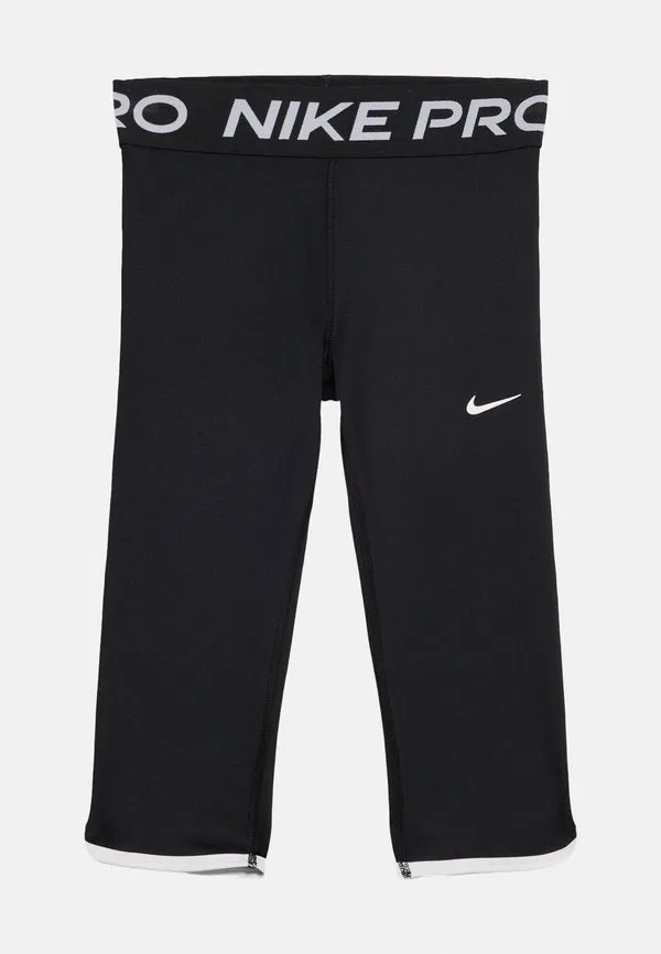 Брюки-Капри Nike Performance, Black/White — фото 4