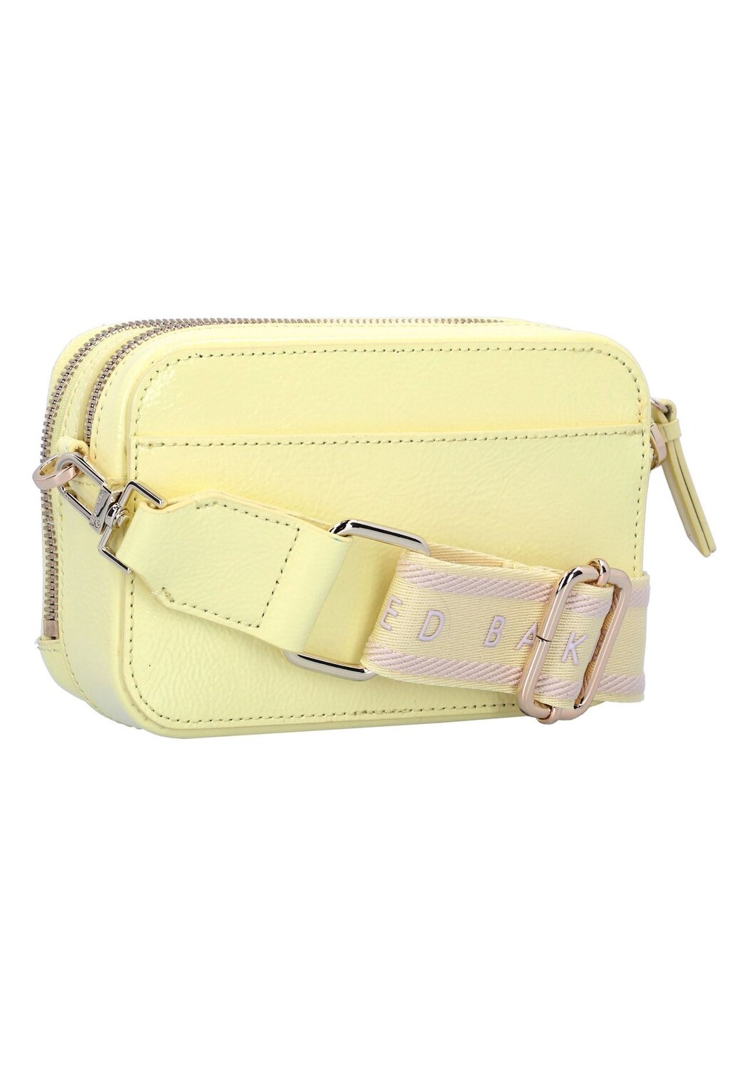 

Кожаная сумка через плечо Stunnie Mini Bag 17 см TED BAKER, желтый