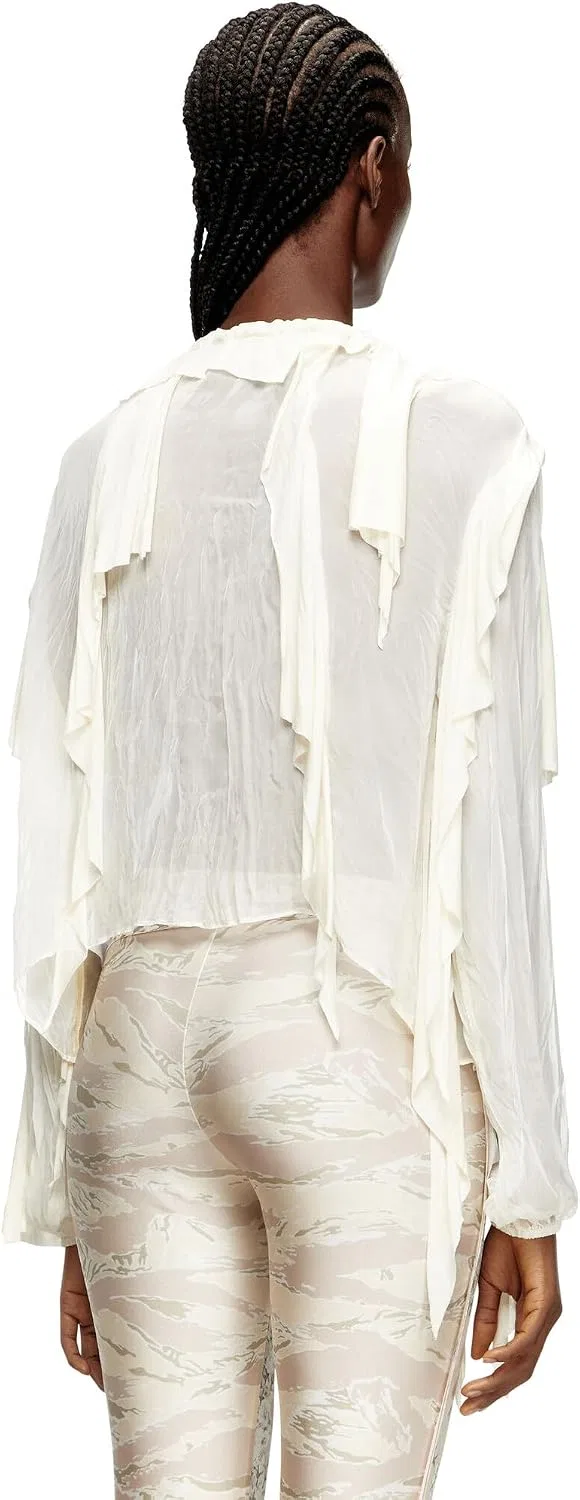 Блуза женская C-LASSY, Diesel, белый (off-white) — фото 3