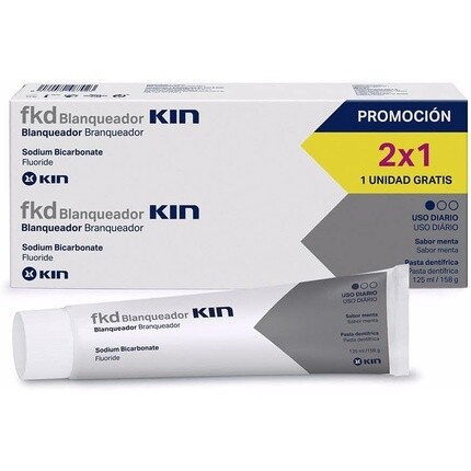 

Отбеливающая зубная паста Fkd, 125 мл, 2 шт., Kin