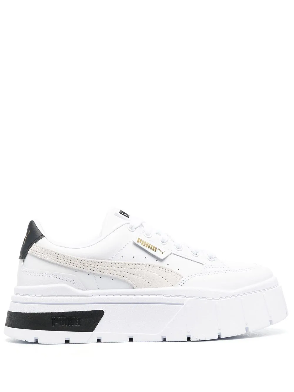 Массивные кроссовки на шнуровке PUMA, белый