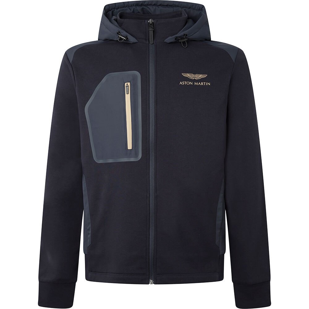 

Толстовка Hackett Amr Travel Full Zip, синий