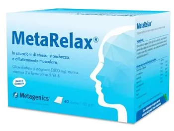 

Metarelax New 40 пакетиков от усталости и усталости Metagenics