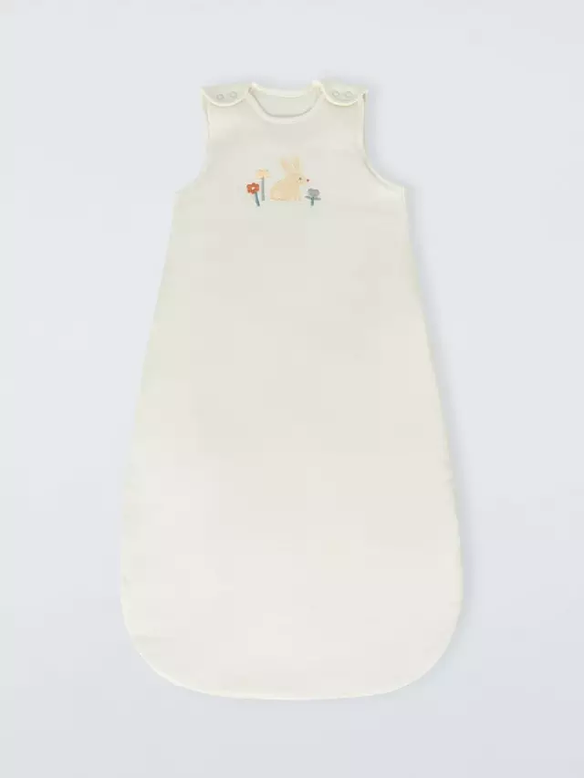 

Детский спальный мешок John Lewis Baby Scandi Bunny, разноцветный