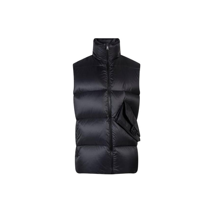 

FENDI Пуховая жилетка мужская черная, Black