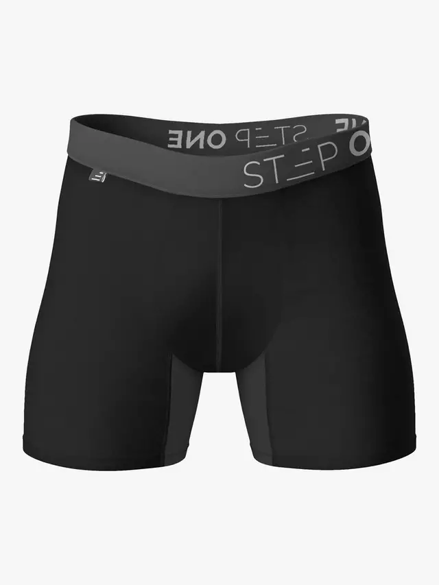 

Трусы Step One Bamboo, цвет black/currants