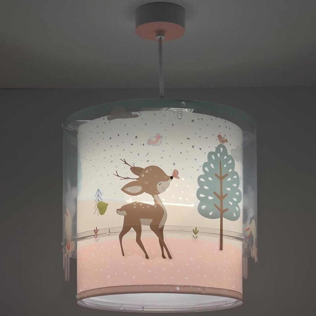 

Подвесной светильник Dalber Loving Deer в бело-розовом цвете E27 [ - ], розовый