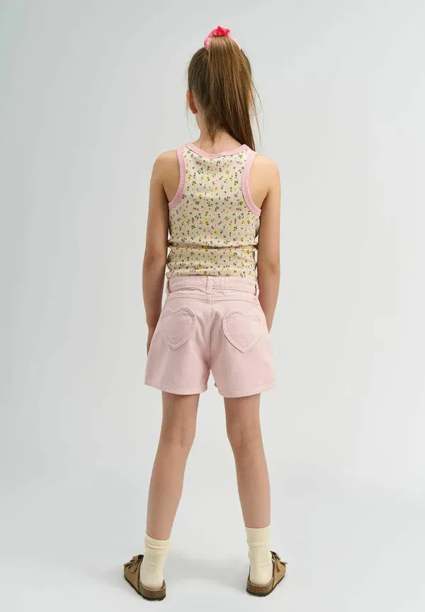 Шорты джинсовые Samantha regular fit The New, светло-сиреневый — фото 2