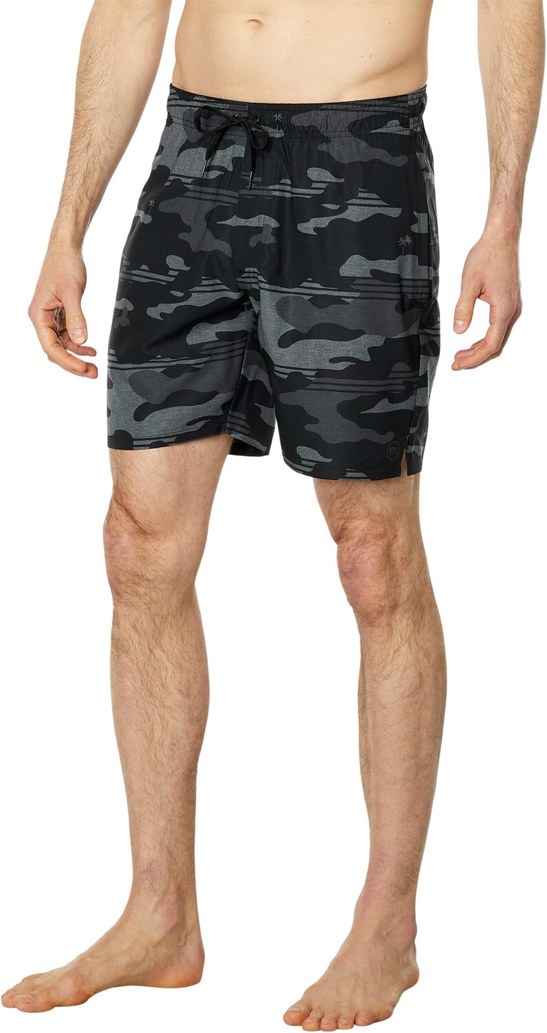 

Пляжные шорты TravisMathew Leader Board Shorts, черный