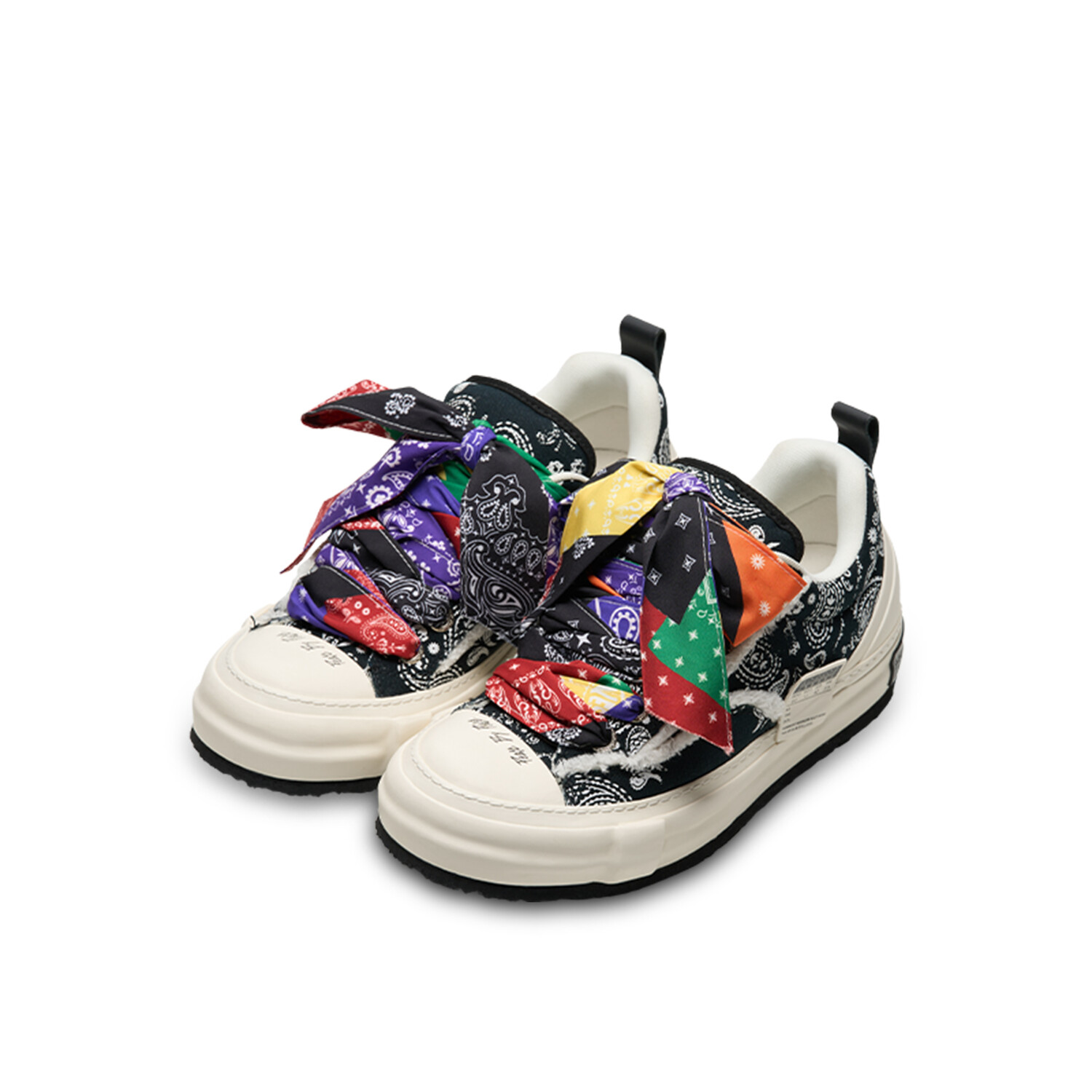 Кроссовки xVESSEL Nougat Skateboarding Shoes Unisex Low-top Black, черный — фото 2