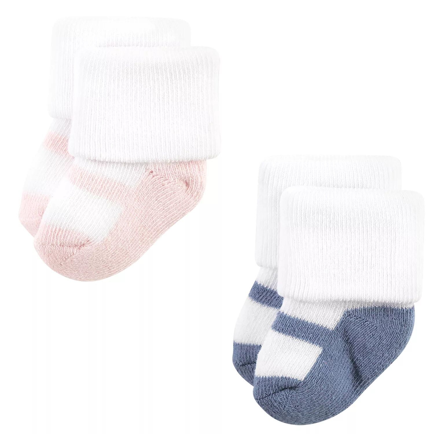 Hudson Baby Girls Хлопковые носки для новорожденных и махровые носки, мягкая обувь земляного тона Hudson Baby — фото 3