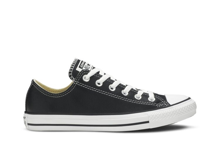 

Кроссовки Converse Chuck Taylor All Star Leather Ox 'Black', черный