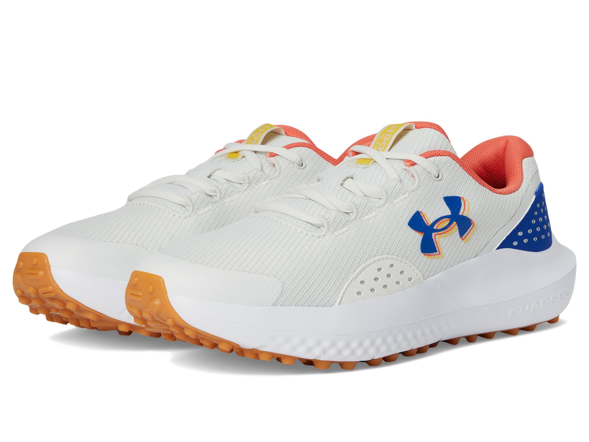 

Кроссовки Under Armour Surge Golf Cleat, цвет White Clay/Royal/Royal