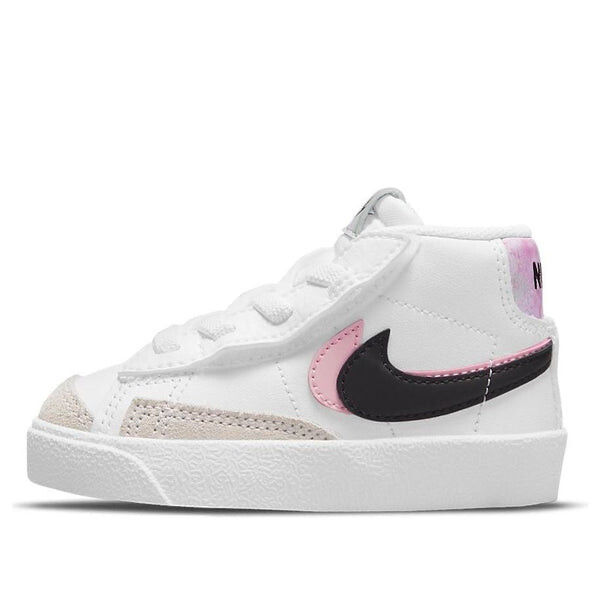 

Кроссовки blazer mid '77 se 'double swoosh - white arctic punch' Nike, белый