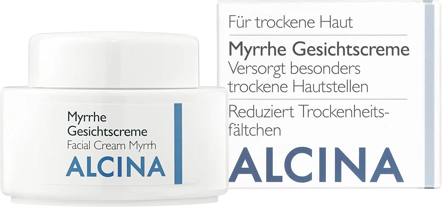 Крем для лица Alcina — Myrrh Face Cream для сухой кожи, 100 мл