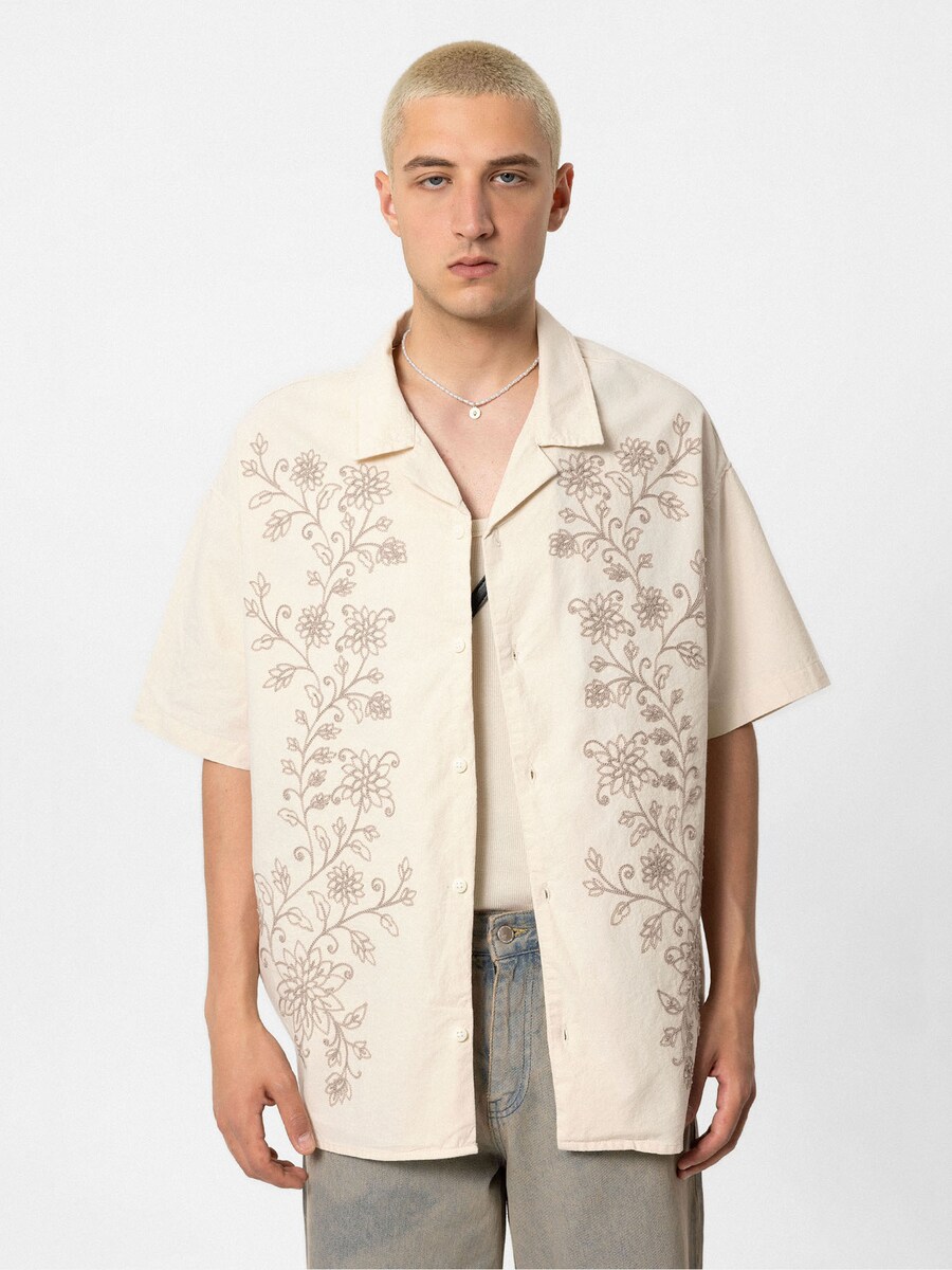 

Повседневная рубашка VAMOS CLO Comfort fit Button Up Shirt San Benito, бежевый