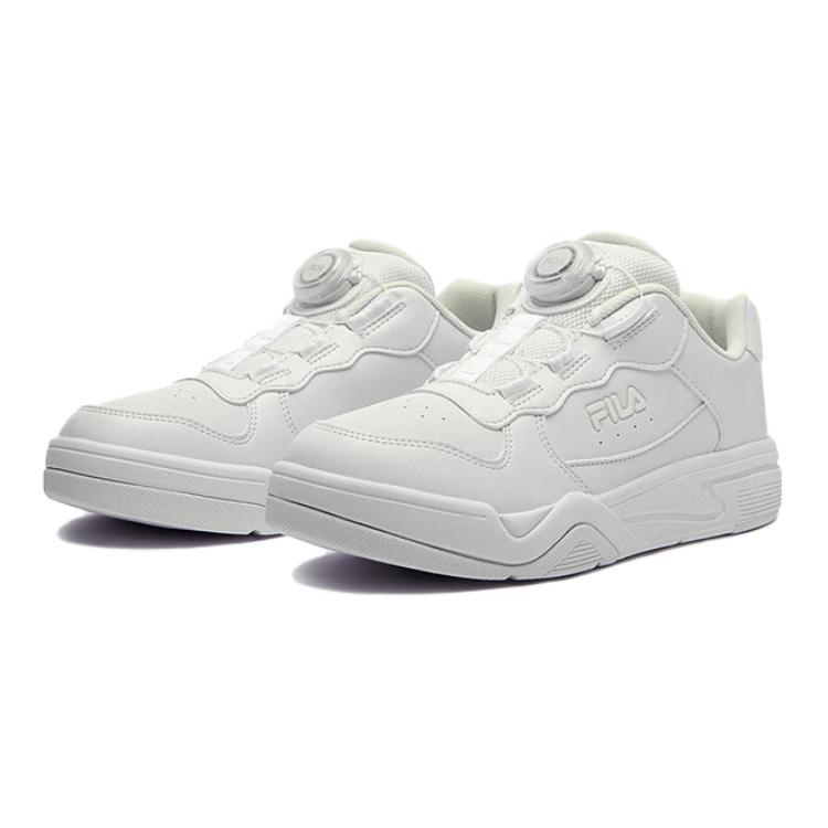 Низкие детские кроссовки для повседневной носки FILA KIDS, белый — фото 4