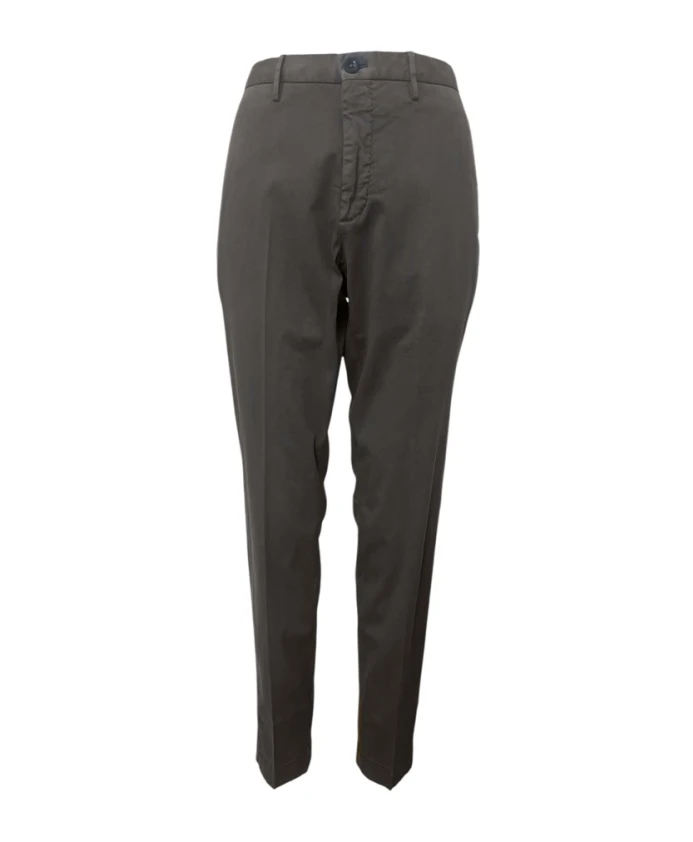 

Классические брюки чинос темно-серого цвета. Incotex, серый