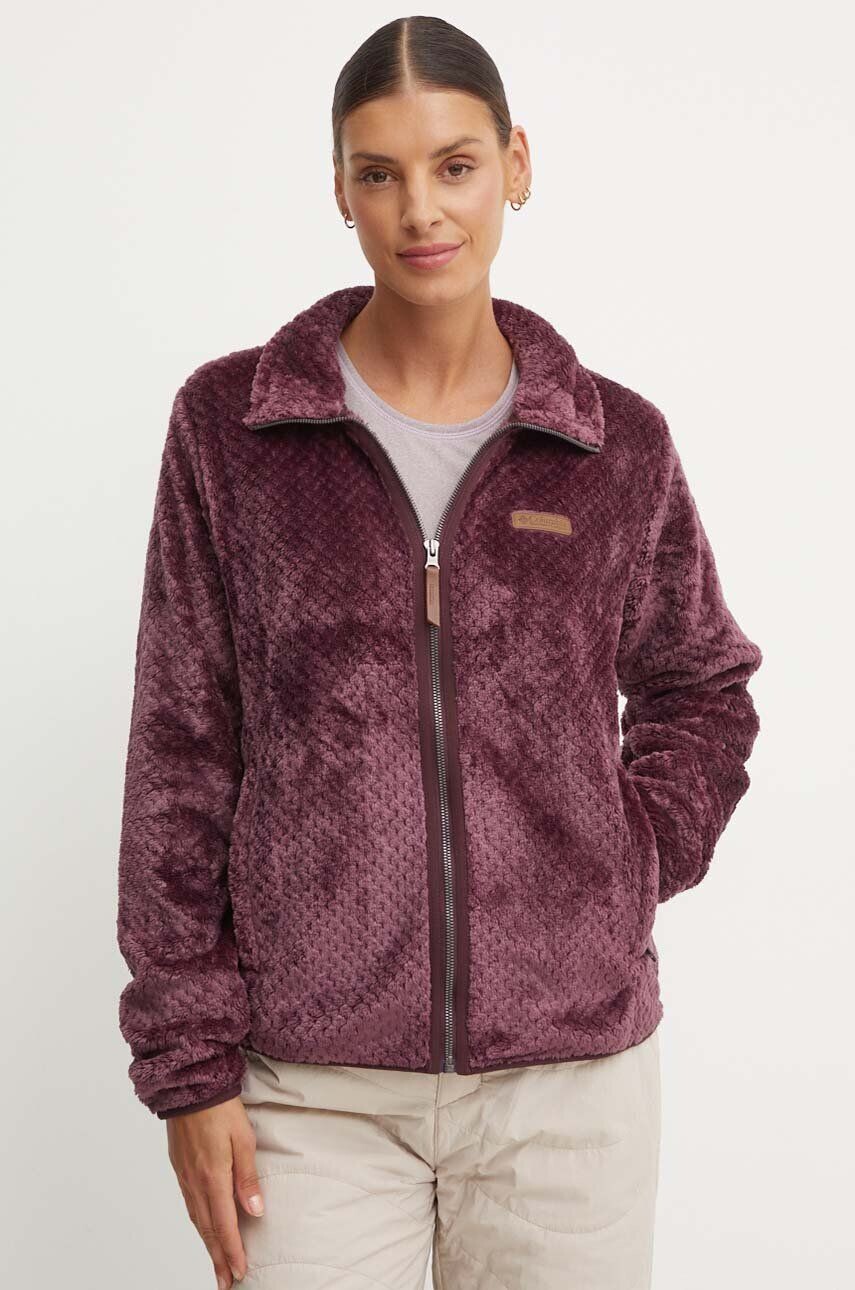 

Спортивная толстовка Columbia Fire Side, гранатовый