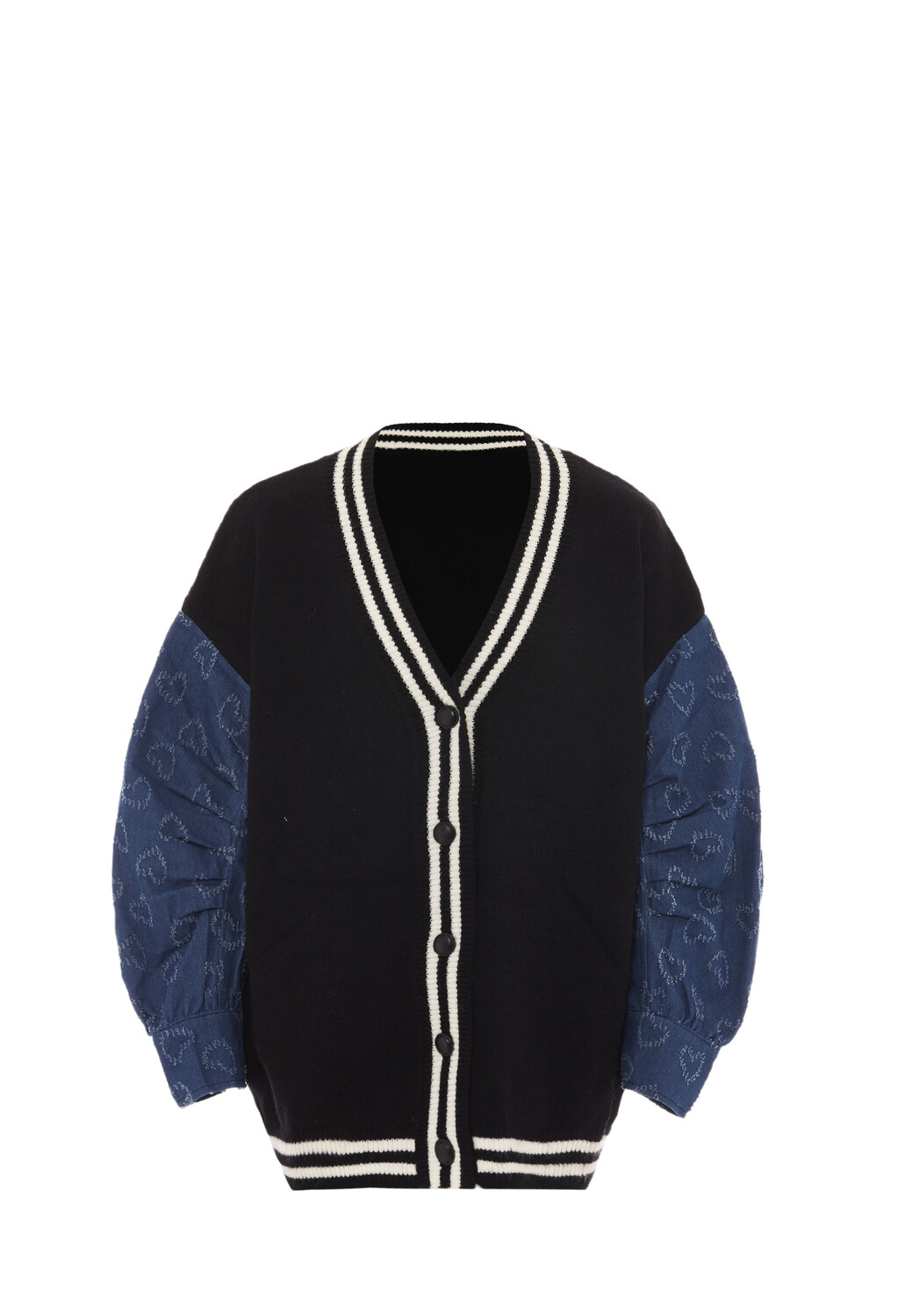 

Толстовка SANIKA Strickjacke, черный
