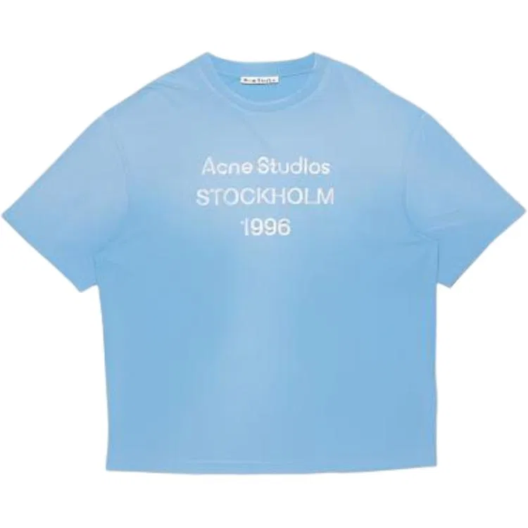 Футболка SS26 Unisex Glacier Blue Acne Studios