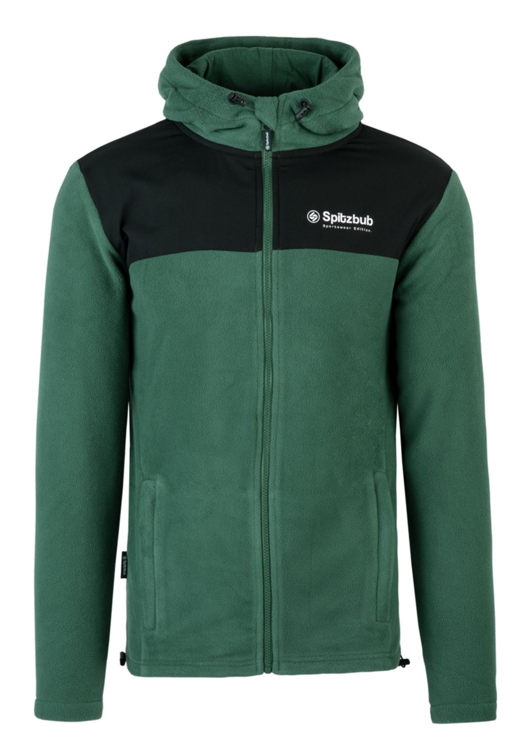 

Флисовая куртка MIT KAPUZE UND LOGOPRINT Spitzbub, зеленый