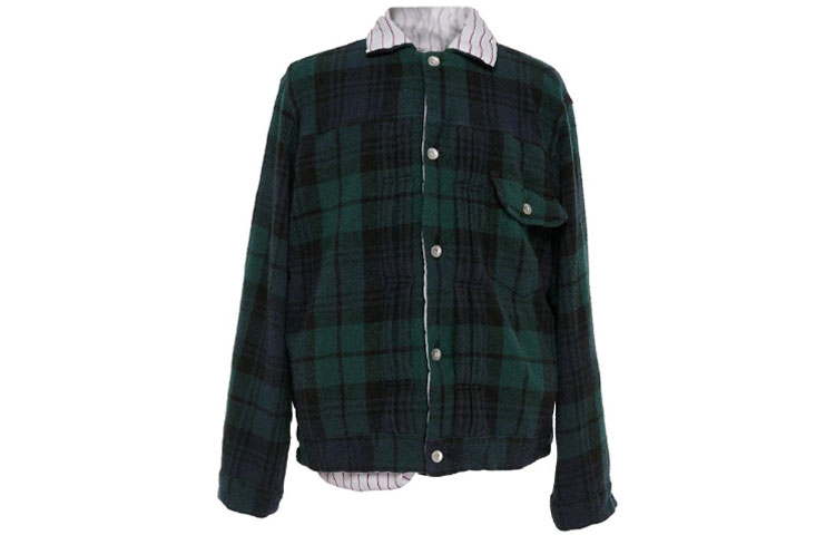 

Sacai Куртка мужская зеленая