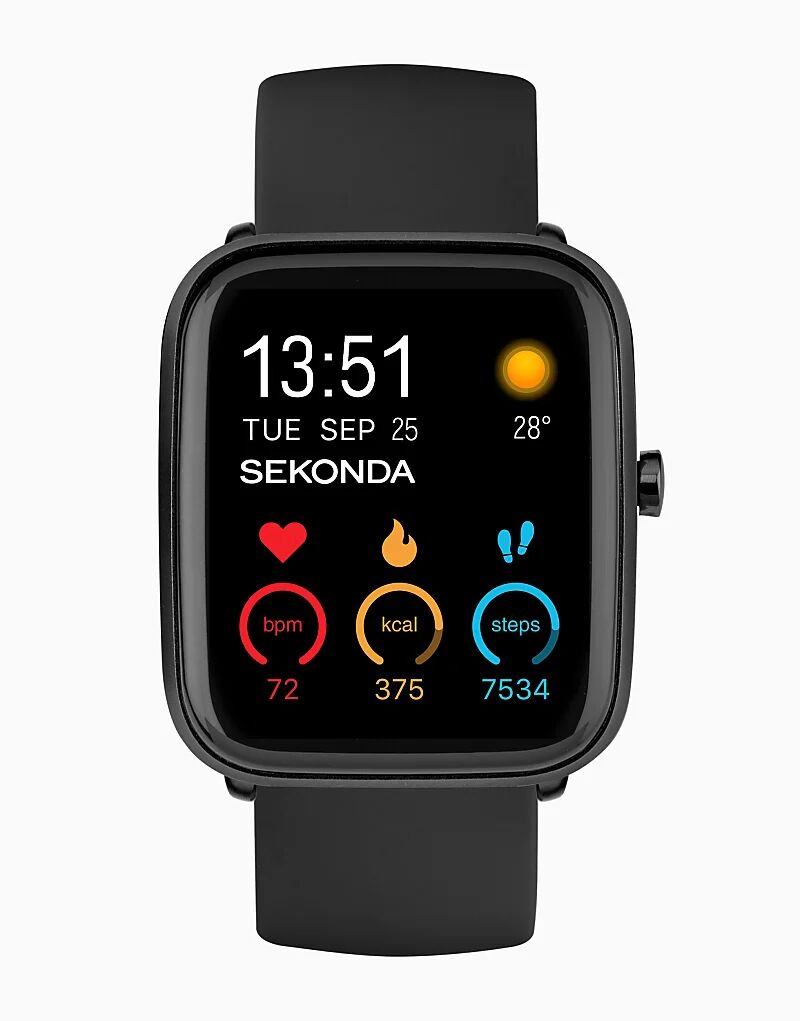

Умные часы-унисекс Sekonda Motion plus черного цвета