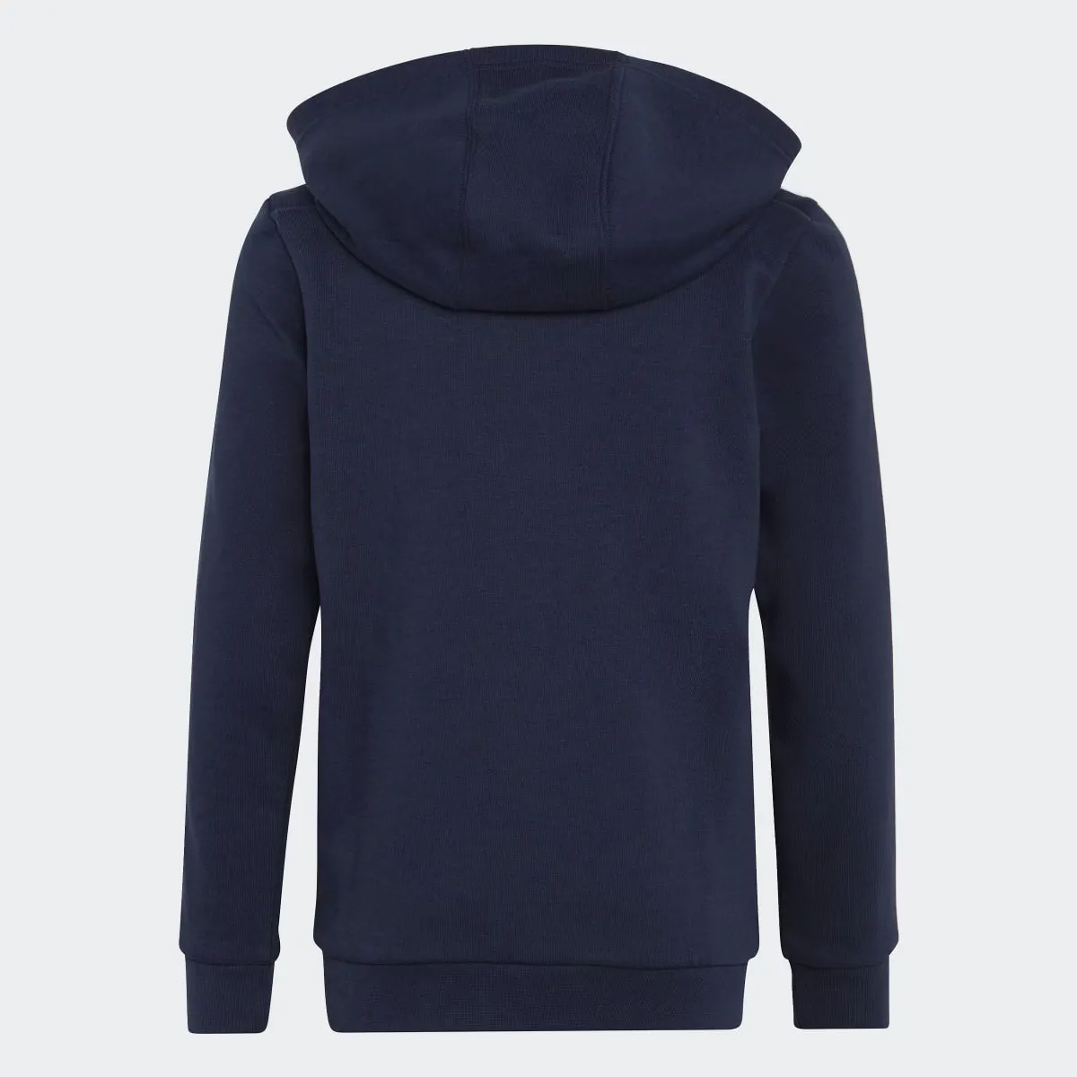 Kids' Essentials Флисовая куртка Adidas с 3 полосками, темно-синий/белый — фото 2